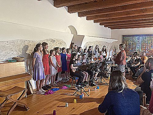 Hudební talenti na hradě Velhartice