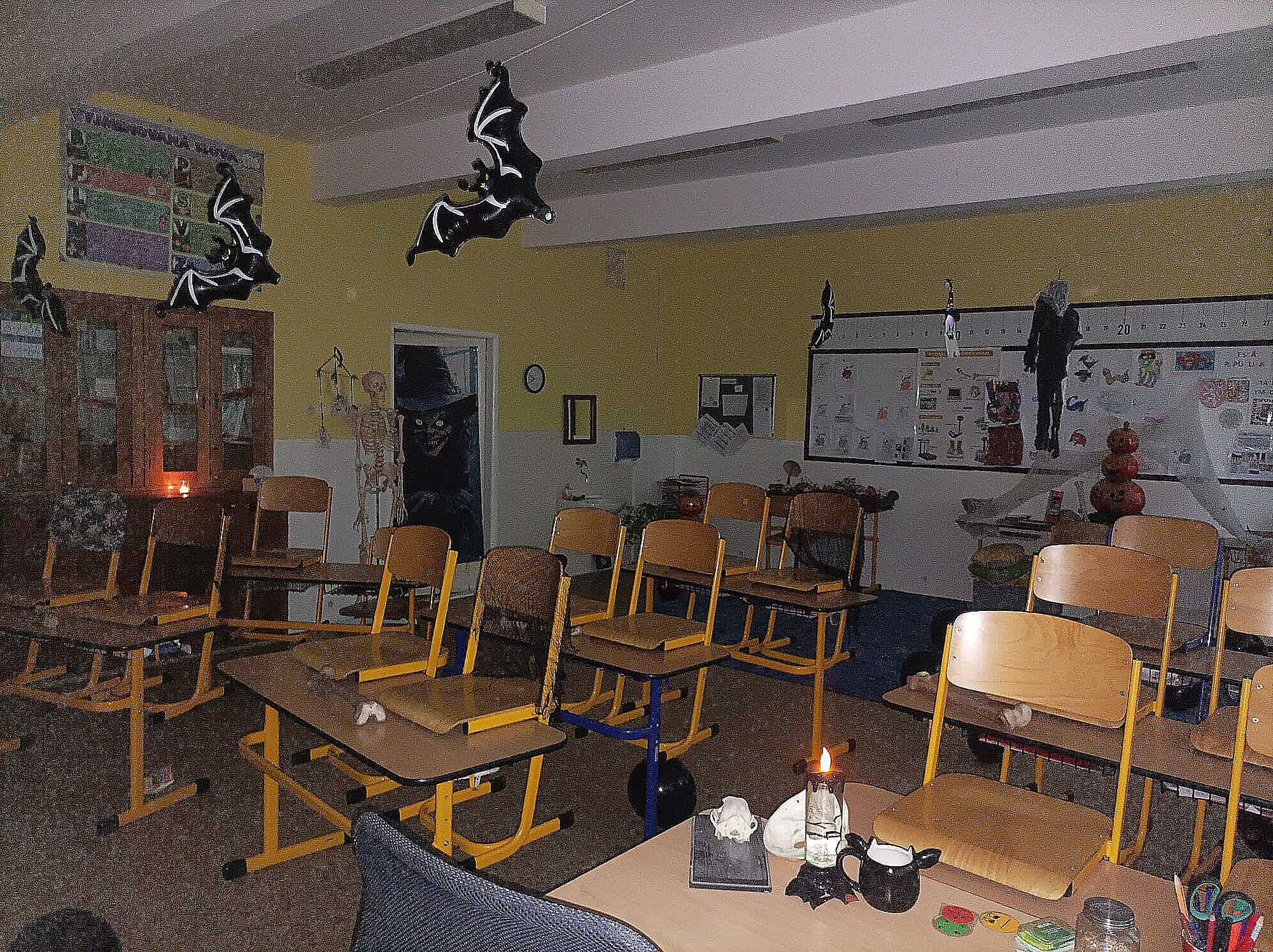 Halloween ve škole