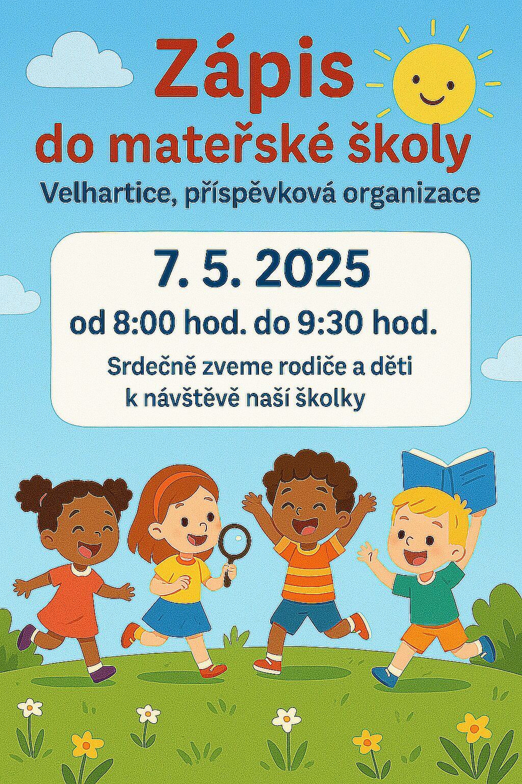 Zápis do MŠ - 7.5.2025