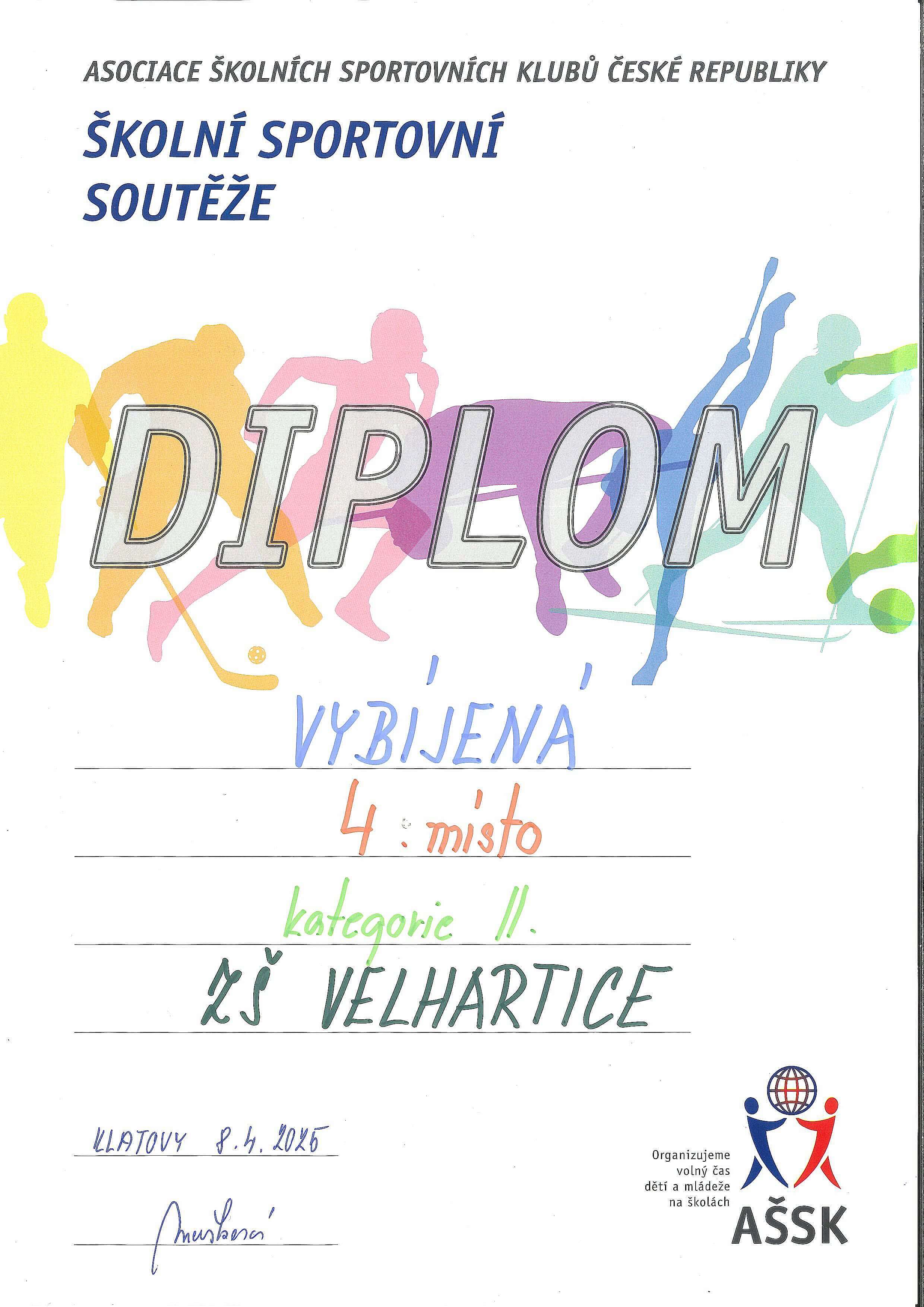 Turnaj ve vybíjené - Klatovy