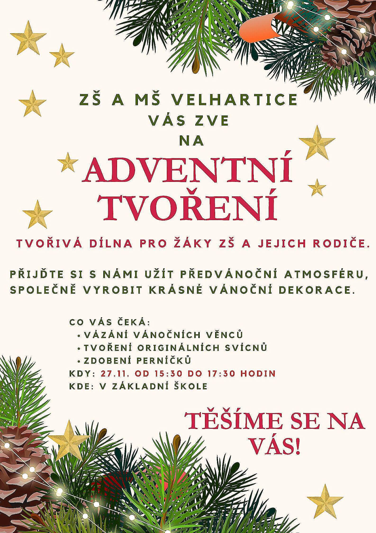 Adventní tvoření